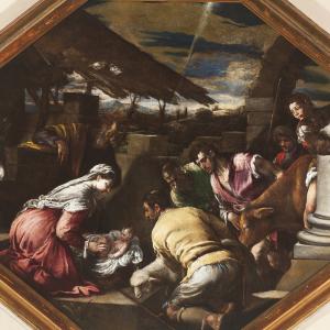 Adorazione dei pastori (F. Bassano)