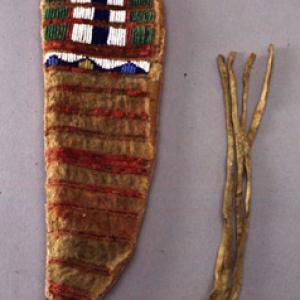 Knife sheath, circa 1870 (East Dakota, Yankton)