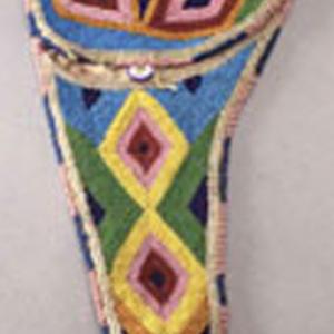 Gun sheath, circa 1885, (Cree, Ojibway)