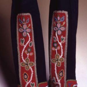 Leggings , circa 1885 (Ojibway)