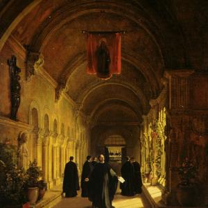 Abelardo nel chiostro, 1820 - 1830 circa
