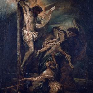 Giovanni Benedetto Castiglione "Crocifissione" 