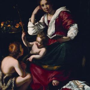 Madonna and Child with St. Giovannino (about 1620)