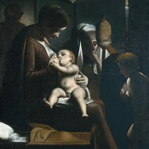 Madonna of the candle (about 1570-1575)