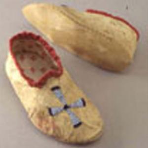 Loafers for boy/girl, circa 1885 (East Dakota - Yankton)