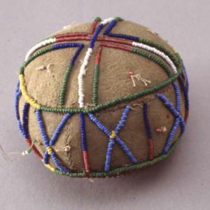 Toy ball, circa 1880 (East Dakota)