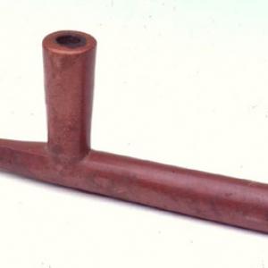 So-called "T-shaped" pipe, late 800 - early 900 (East Dakota or West Dakota)
