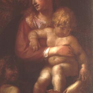 Madonna col Bambino e due profeti 