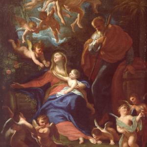 Riposo durante la fuga in Egitto