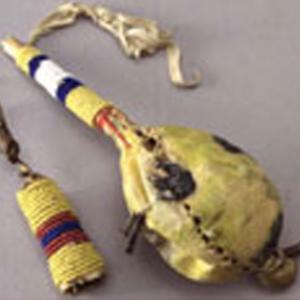 Ceremonial rattle, circa 1870 (East Dakota, Yankton)