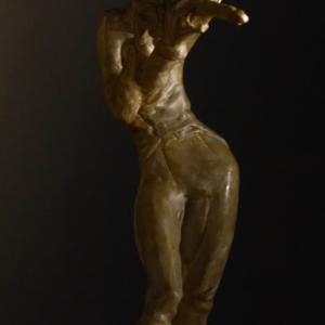 Statuetta caricaturale di N. Paganini