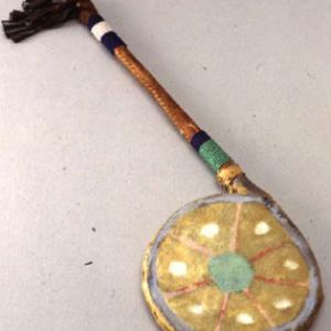 Tambourine for dance, 1875 - 1880 circa (East Dakota)