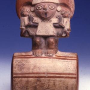 Barrel vase, X - XII sec. A.D. (Chimù - Lambayeque)