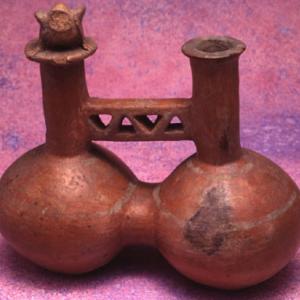 Whistling vessel, XIII sec. A.D. (doubtful), (Inca ?)