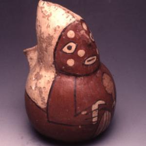 Vaso antropomorfo, 0 – 125 d.C. (Nasca 5)