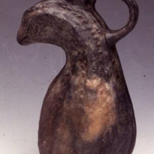 Pumpkin-shaped vase XV-XVI sec. A.D. (Chimù-Inca)