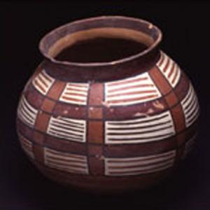 Vaso globulare,  (Nasca – Tiawanaku)