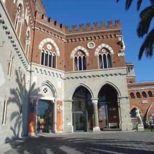 Façade of the castle