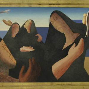 Leopold Survage - Pecheuses de Collioure
