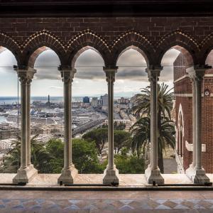 Loggia - view of the harbour