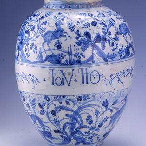 Ligurian majolica - vase