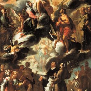 Bernardo Strozzi "La Visione di San Domenico"