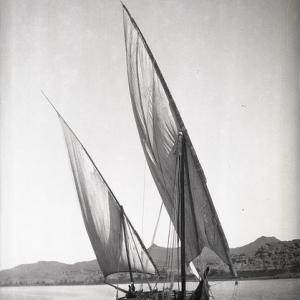 Gaiassa along the Nile, 1901