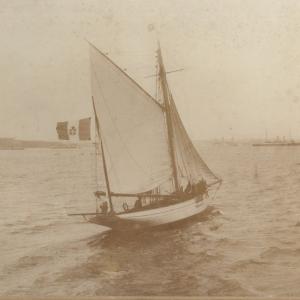 Corsaro yacht, Kiel, 1905