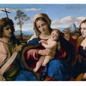 Madonna and Child between Saints John the Baptist and Mary Magdalene