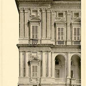 Villa Cambiaso dettaglio della facciata