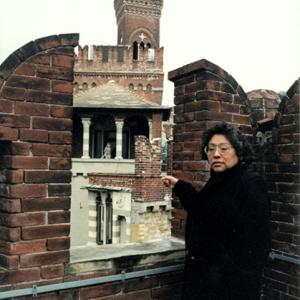 Ursula Roach, prima Hopi a Castello D'Albertis, 1998