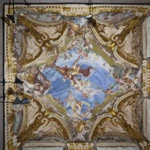 Affresco volta con l’Allegoria della Primavera