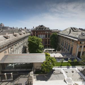 Il camminamento fra Palazzo Bianco e Palazzo Tursi