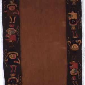 Three fragments of fabric