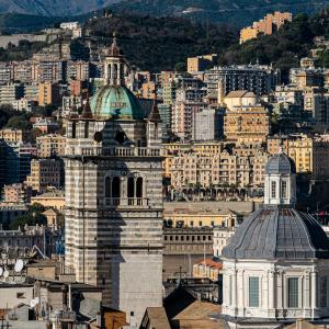 La vista dalle torri