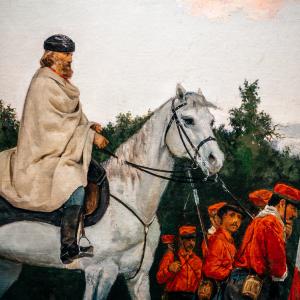 A. Tranzi, la battaglia di Mentana 