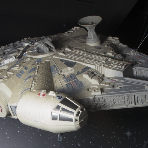 L'astronave Millennium Falcon di Ian Solo e Chewbecca