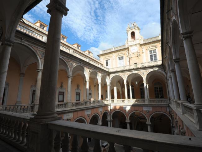 Palazzo Tursi. Loggiato superiore. Ph Studio Leoni