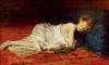 Giovane donna dormiente 