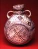 Fiasca con motivi geometrici e ornitomorfi, 1200 – 1400 d.C. (Chancay finale) 