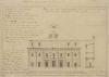 Teatro Carlo Felice: prospetto della faccata verso Piazza San Domenico