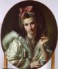 Ritratto di dama con tazzina di caffè
