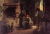 Una scena domestica. Primi passi, 1865