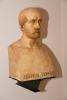 A. Bezzi, Giuseppe Mazzini, busto in gess, Londra 1850