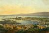 Veduta del porto di Genova
