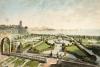 Veduta del giardino a mare del Palazzo del Principe D’Oria con la città e il porto
